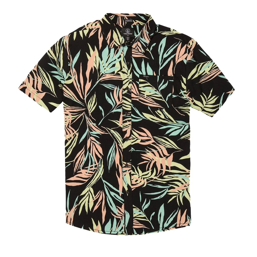 Volcom Bleeding Leaf Button Up Shirt